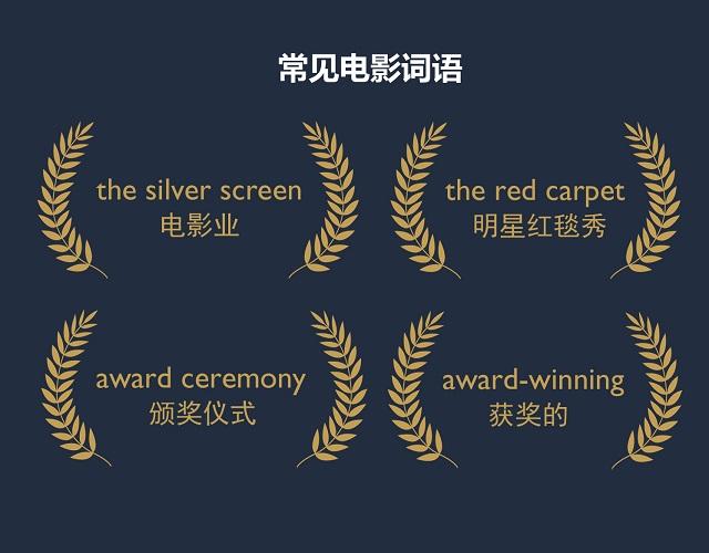 2017奧斯卡金像獎揭曉！用英語描述電影的地道表達