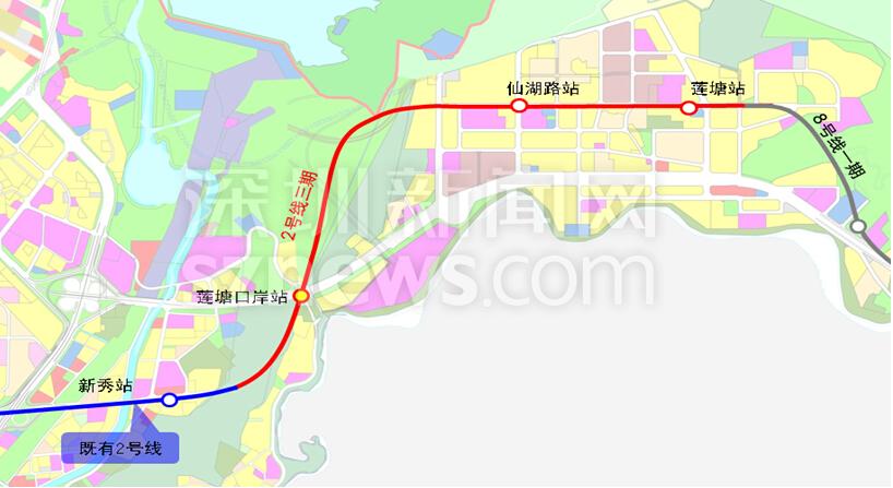 深圳地鐵2號(hào)線東延段（站點(diǎn)、線路圖、開通時(shí)間、最新消息）