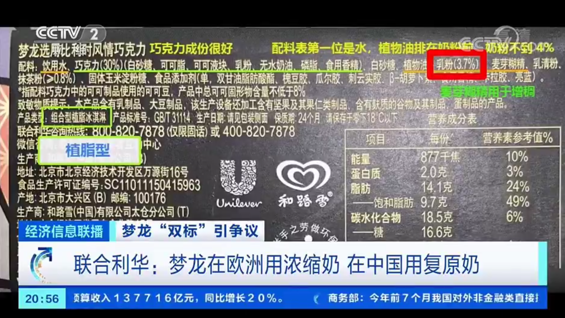雙標“夢龍”，不吃也罷