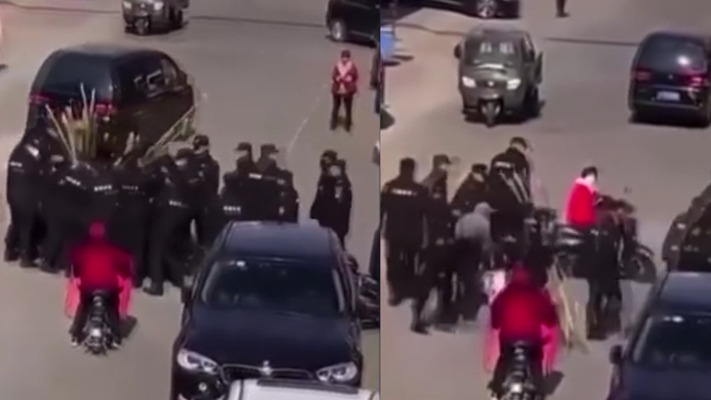 圍搶老人甘蔗，城管“外包”不能跨越執(zhí)法權紅線